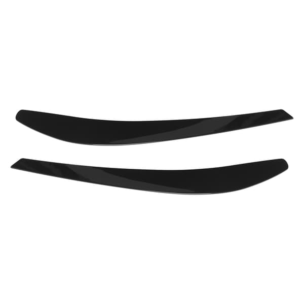 Headlight Eyebrow Trims Glossy Black 1036024 Replacement for Holden VF Commodore SS SSV SV6