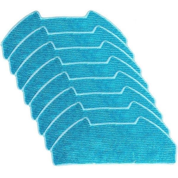 Erstatningsmoppepuder til BObsweep RC400/ til Dustin/til Ultra-Vision Robotstøvsuger, Mikrofiber Moppeklud Tilbehør