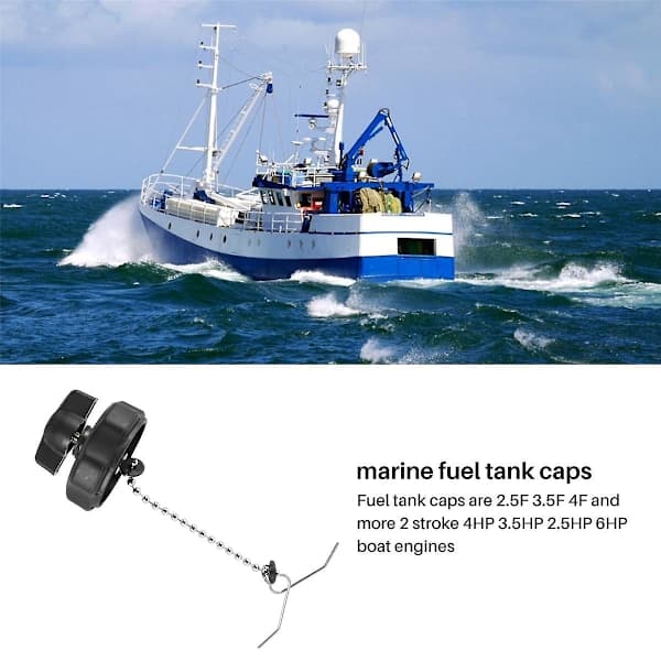 Tanklock och lock för Hidea 2.5F 3.5F 4F 2-takt 4HP 3.5HP 6HP