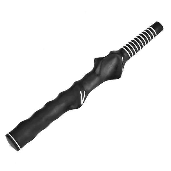 Black Golf Training Grip - Right Hand Practice Aid for Swing Improvement