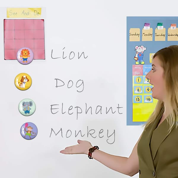 Cute Animal Magnets 3D Refrigerator Magnet Cute Funny Fridge Magnet Suitable for Refrigerator Whiteboard Decoration
