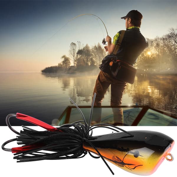 Lure Artificial Snakehead Frog Soft Bait with Hook Fishing Accessories (010)