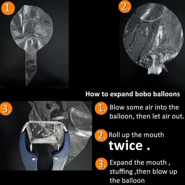 Clear Balloon Filling Kit / Balloons / Latex Balloons / Bubble