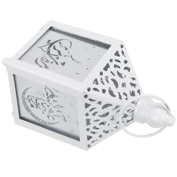 Ramadan Jernlampe, Hængende LED-lys Ornament til Hjemmefest KLB