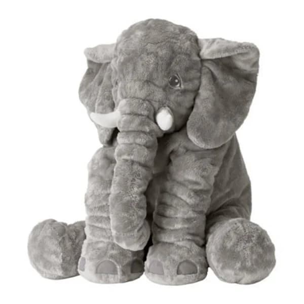 Tøjdyr Elefant Blødt legetøj fluffy legetøj, 40 cm Tøjdyr Elefant