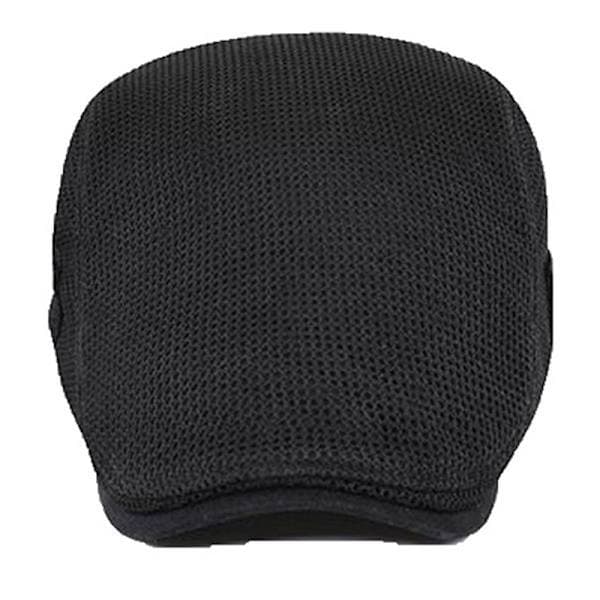 Cabbie Flat Cap Åndbar Mesh Newsboy Baret Ivy Cap Kaffe Kaffe Kaffe Coffee