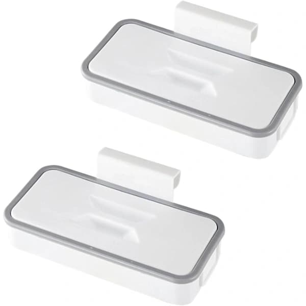 2-pack Sopbehållare, Förvaringsställ, Klädkammare Papperskorg