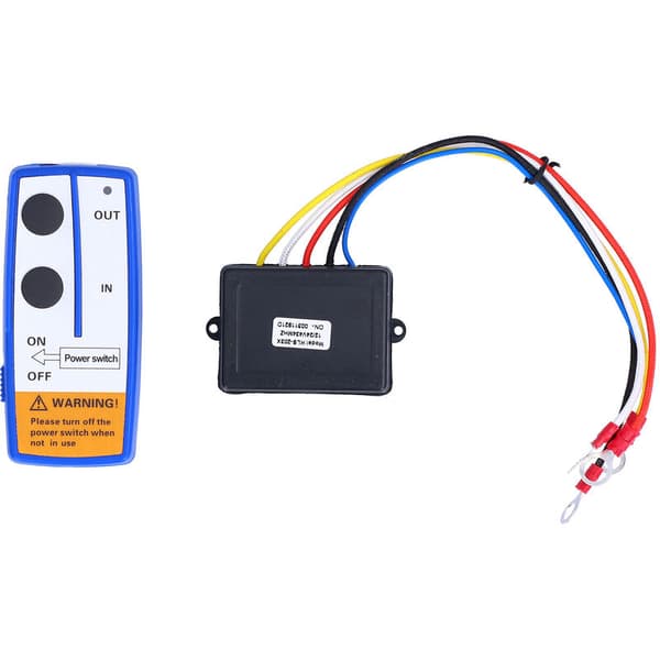12V Elektrisk Vinsj Trådløst Fjernkontrollsystem Sender Mottaker Kit for Lastebil ATV SUV