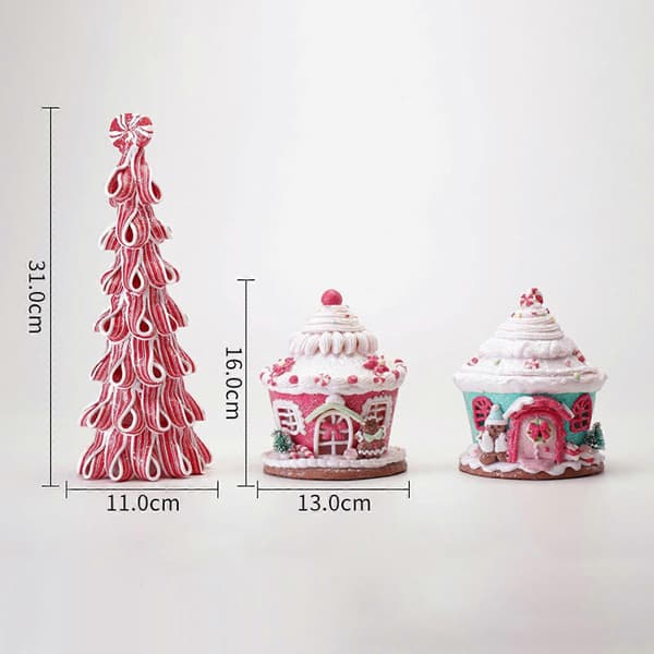 Bordsjulgran Hem Mittpunkt Julklappar Juldekor