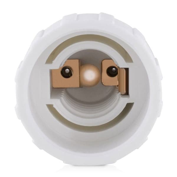 4-stikadapter - GU10 til E14 fatningskonverter - Bajonetbase lampeholderadapter til halogen-LED