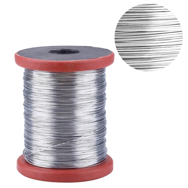 1 Roll 500g Stainless Steel/Iron Wire for Beekeeping Beehives Tools (Iron Wire)
