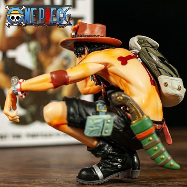 1. Anime One Piece Ace Devil Fruit Evne Kæmpende Actionfigur