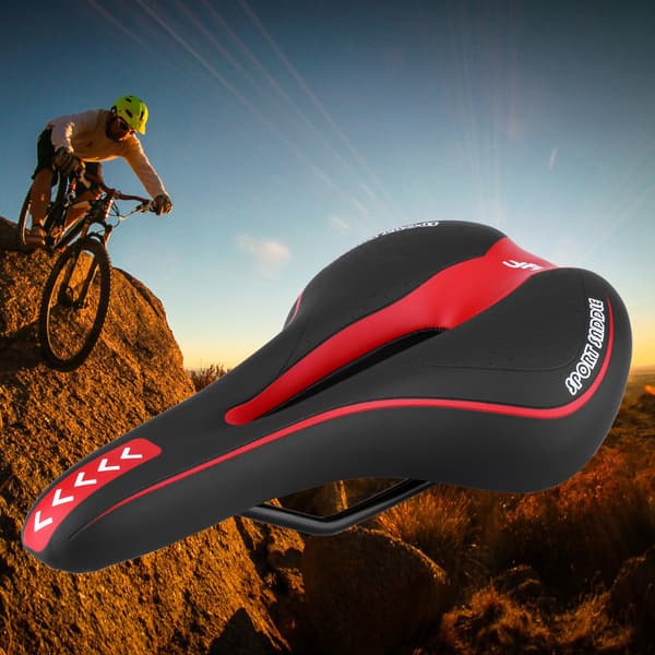 #Cykelsadel Bekväm Kudde med Rails Mountain Road Cykel#