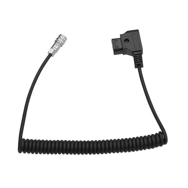 D-tap to BMPCC 4K 2-Pin Locking Power Cable for Pocket Cinema Camera 4K for V-Mount Battery