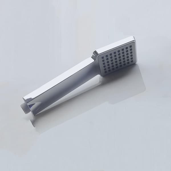 Square Shower Head Large Diameter Exquisite Diameter Simple High Quality Silver High Pressure Water Saving Durable Bathroom Spray