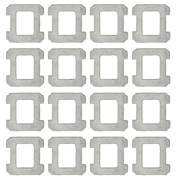16-pack cleaning pads for Winbot W1/W1 Pro, microfiber cleaning cloths spare parts