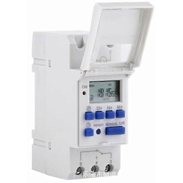 LCD Timer Ukentlig Elektrisk Timer Digital Timerbryter 15A (220V)