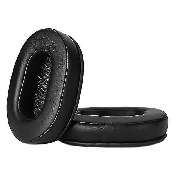 Erstatningsørepuder til Ath M50x passer til Audio Technica M40x M30x Sort