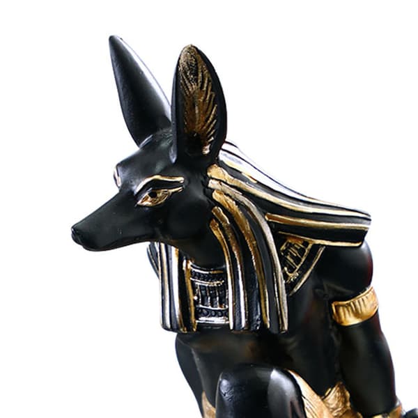 Creative Wine Rack Synthetic Resin Innovative Wine Rack Holder Simple Bottle Wine Rack Table Decoration Anubis