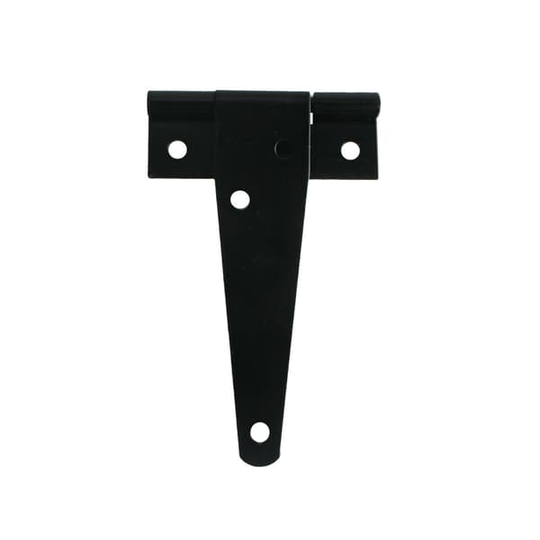 1 st Svart 14\"/350mm T-gångjärn för tunga laster - Lång grind/skjul/dörr