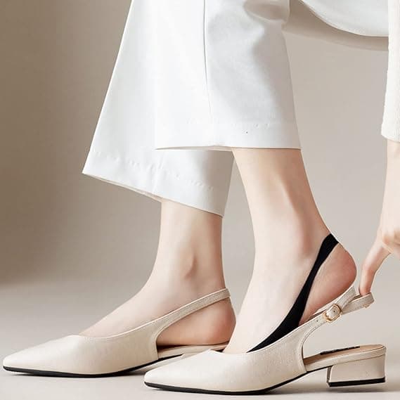 6-pak usynlige bomuldsstrømper til kvinder, åndbare og skridsikre med silikone
