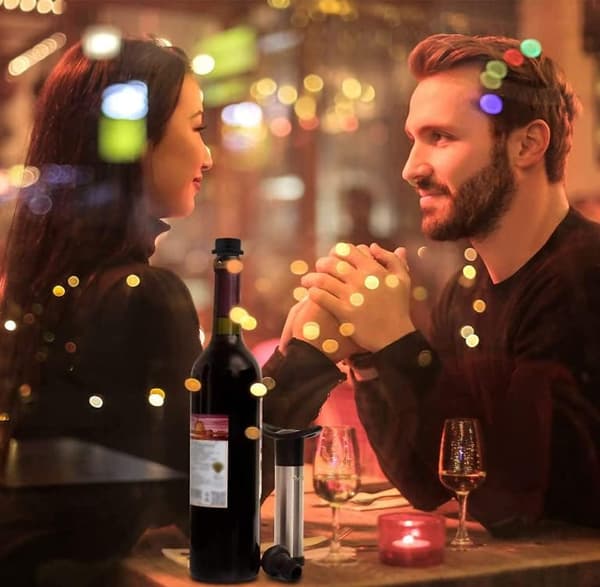 Vakuumpropper, vinpropper, genanvendelige flaskeforseglinger til at bevare vin