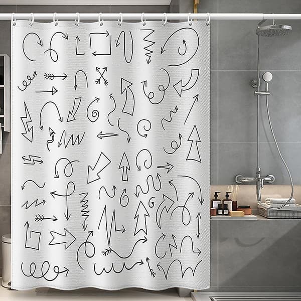 Suihkuverho PEVA:sta 180 x 200 cm