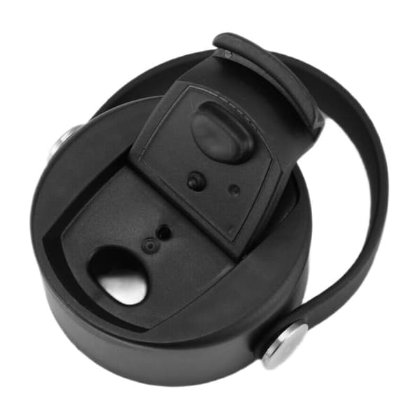 Replacement Lid for 12, 16, 18, 20, 32, and 40 oz Wide Mouth Water Bottles with Strap Handle
