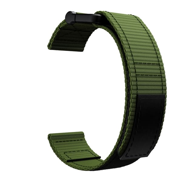 22 mm urrem til Garmin Fenix 5/6/7 Forerunner Approach Grøn