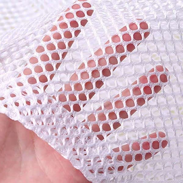 2-pack Small Commercial Mesh Laundry Bag with Drawstring for Dorm, Travel, College, Apartment, Camping, RV, Machine Washable, Door Hanging Mesh Bag, 30x4