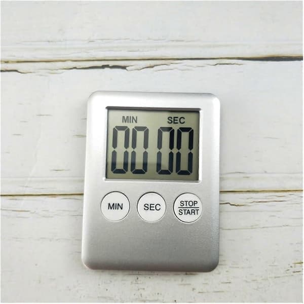 Digital køkkentimer Trådløs Stor Display Skakur Meditationstimer Stopur (FMY)
