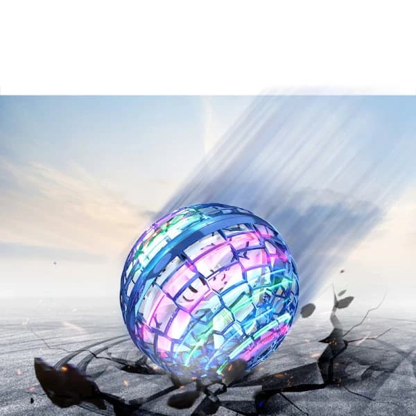 Lelu UFO älykäs induktio lentävä pallo pyörre