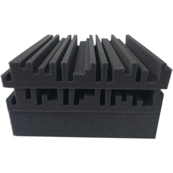 6:a 30x30x5cm Bredbåndsakustisk Studioskumplade Højstyrke Flamme