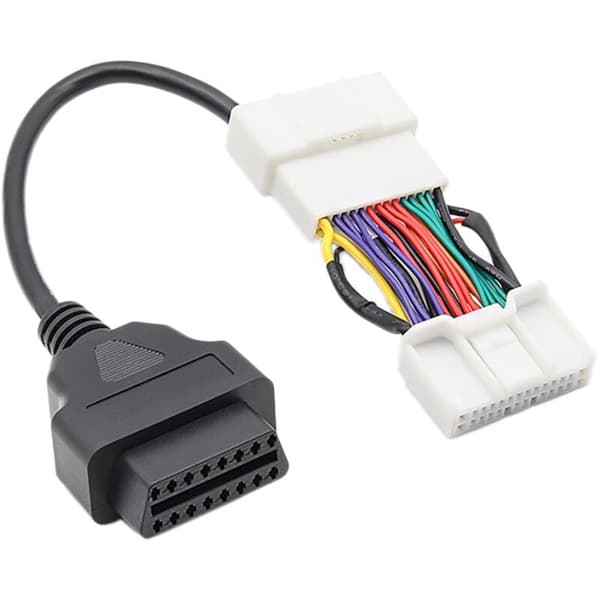 OBD2 Diagnostisk Gränssnittskabel Adapterkabel Passar för Scan My och TesLAX Model 3