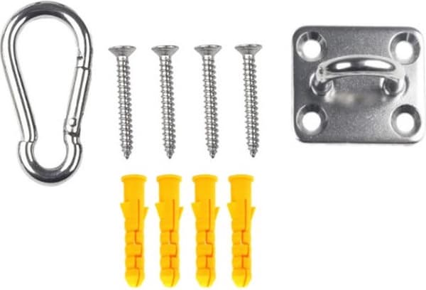 Ceiling Mount - Mounting Kit - Suspension System - Stainless Steel Silver