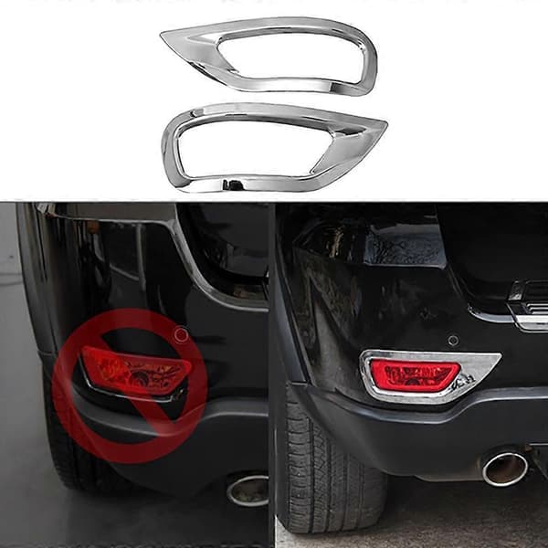 for Grand 2011 2012 2013-2019 ABS Krom Bakre Reflektor Tåkelys Lampe Deksel Trim Ramme