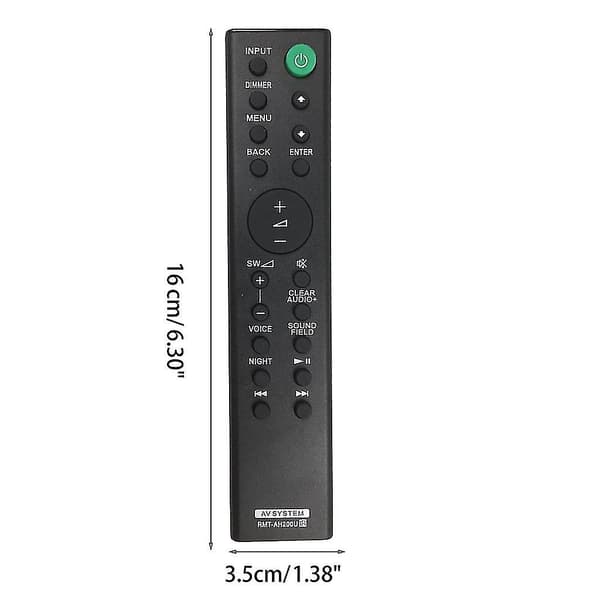 Fjernbetjening til Ht-c390 Ht-rt3 Ht-rt4 Ht-rt40 Soundbar Afspiller Musik Av-system