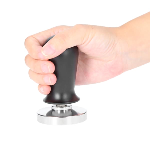 Stainless Steel Coffee Tamper Tool Elastic Spring Powder Press for Home Office 58mm