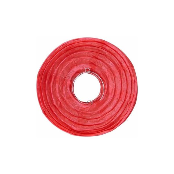 Paper Lanterns Decorations Birthday Wedding Christmas Sky (Red 25cm) CHAM
