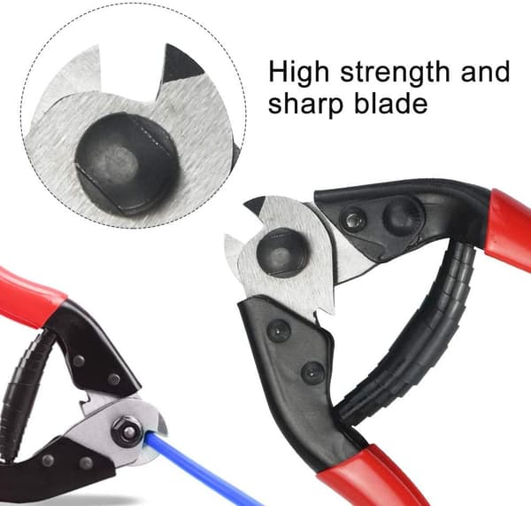Bike Cable Cutter 190mm Chrome Vanadium Steel Bicycle Cable Cutter