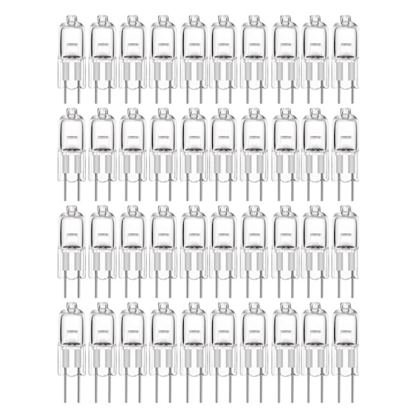 20-pack G4 halogenlampor 10W 12V - Varmvit