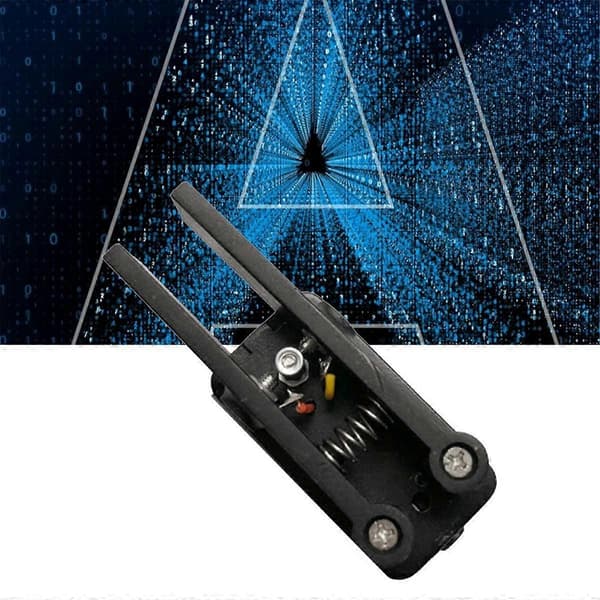 QU-7025 Ørekanin CW Dobbelt Paddle Automatisk Telegrafibase Morse Code Multifunktionelle Glatte Nøgler