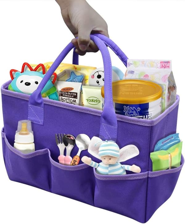 Desktop Tote and Storage Organizer, Teacher Helper Bag Org
