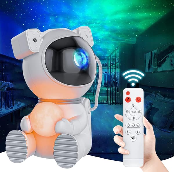 Starry Sky Projector Galaxy Night Light, Starry Sky Nebula Ceiling LED Lamp with Remote Control, Best Gift for Children and Adults