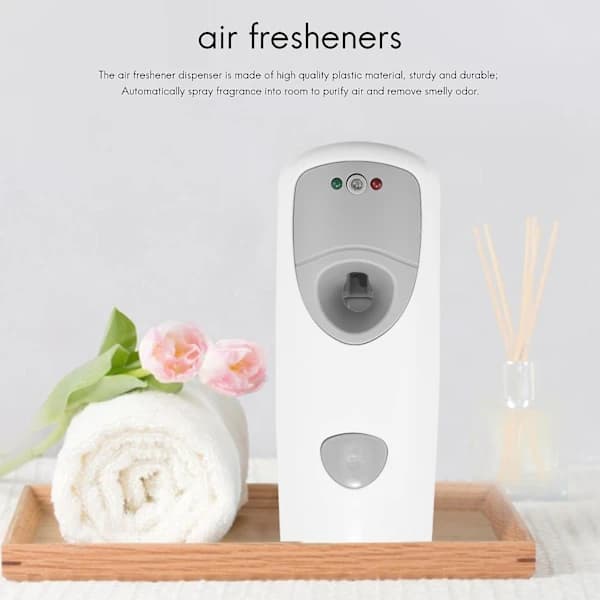 Automatisk Luftfräschare Dispenser Badrum Tidsinställd Luftfräschare Spray Väggmonterad, Automatisk Doft