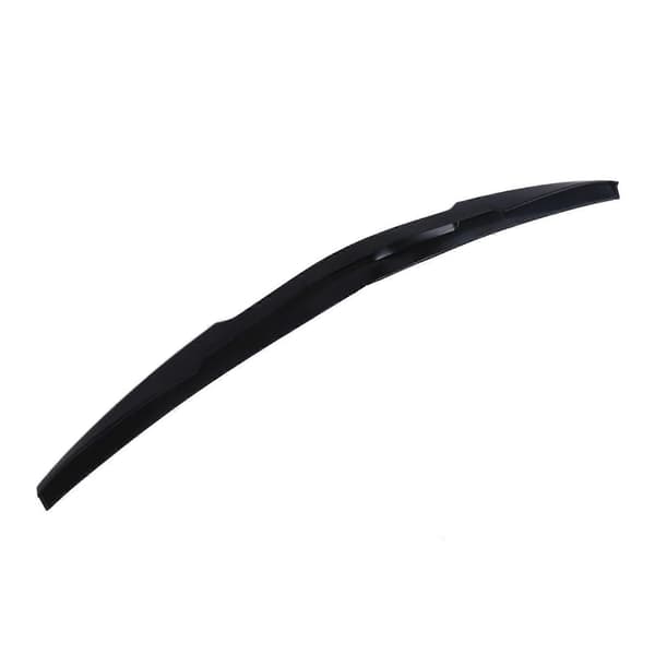 Universal Bagspoilerlæbe i Blank Sort, Bagklap Spoiler Vinge, Gummi, 120cm/47.24in X 7cm/2.76in