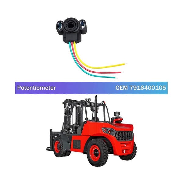 Gaffeltruckdel Accelerationspotentiometer til Linde Accelerator T20AP, T20SP, L12, L14, L14AP