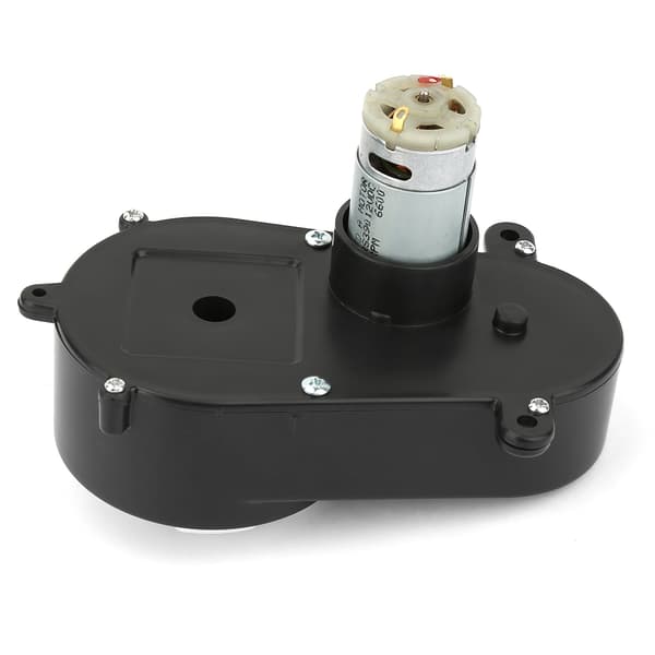 RS390 Gearbox Elmotor Styretøjsgearkasse til Børnebil Legetøj (12V5600Rpm)