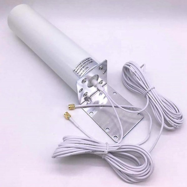 3g 4g LTE udendørs antenne med 5m Dual CRC9/TS9/SMA stik til 3g 4g router modem - Perfekt