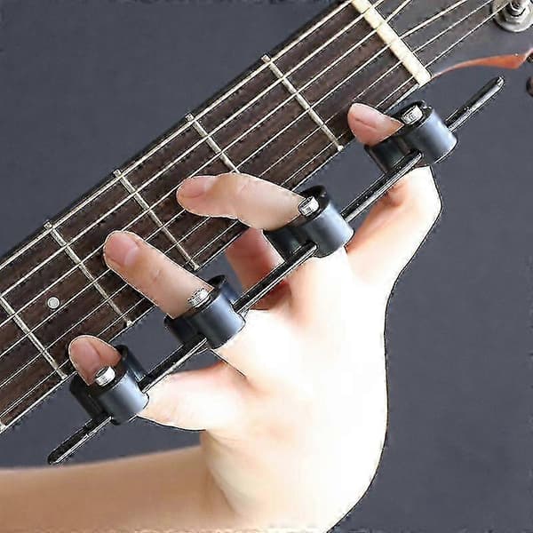 Justerbar Finger Expander, Motståndsband För Gitarr Bas Piano Finger Speed System, Handtränare Stärkare Tillbehör